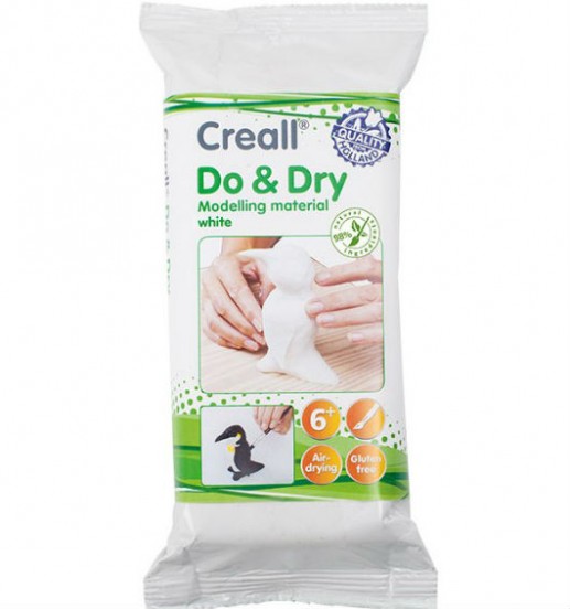 Πηλός Creall Do & Dry Λευκός 500gr.
